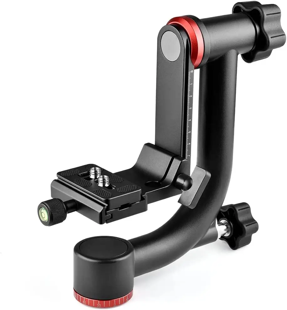 Professional Heavy Duty Aluminum Alloy Gimbal Tripod Head with Quick Release Plate,Bird Watching Tripod Head Supports Smoother
Professional Heavy Duty Aluminum Alloy Gimbal Tripod Head with Quick Release Plate,Bird Watching Tripod Head Supports Smoother