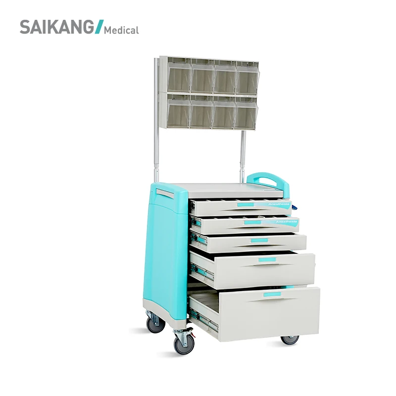 SKR058-MT Factory Professional Hospital Drug Cart Medical Emergency Trolley Manufacturers
SKR058-MT Factory Professional Hospital Drug Cart Medical Emergency Trolley Manufacturers