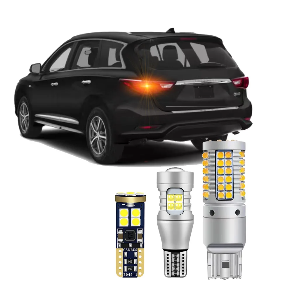 Car LED Bulbs For Infiniti QX60 2014-2020 Turn Signal Backup License Plate Parking Bulbs Canbus No Error
Car LED Bulbs For Infiniti QX60 2014-2020 Turn Signal Backup License Plate Parking Bulbs Canbus No Error