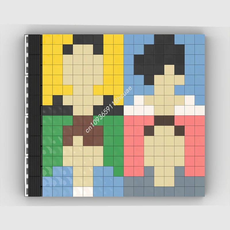 286pcs MOC Blur The best CD Model Building blocks Brick Birthday DIY Education toys Kids idea Christmas gifts
286pcs MOC Blur The best CD Model Building blocks Brick Birthday DIY Education toys Kids idea Christmas gifts