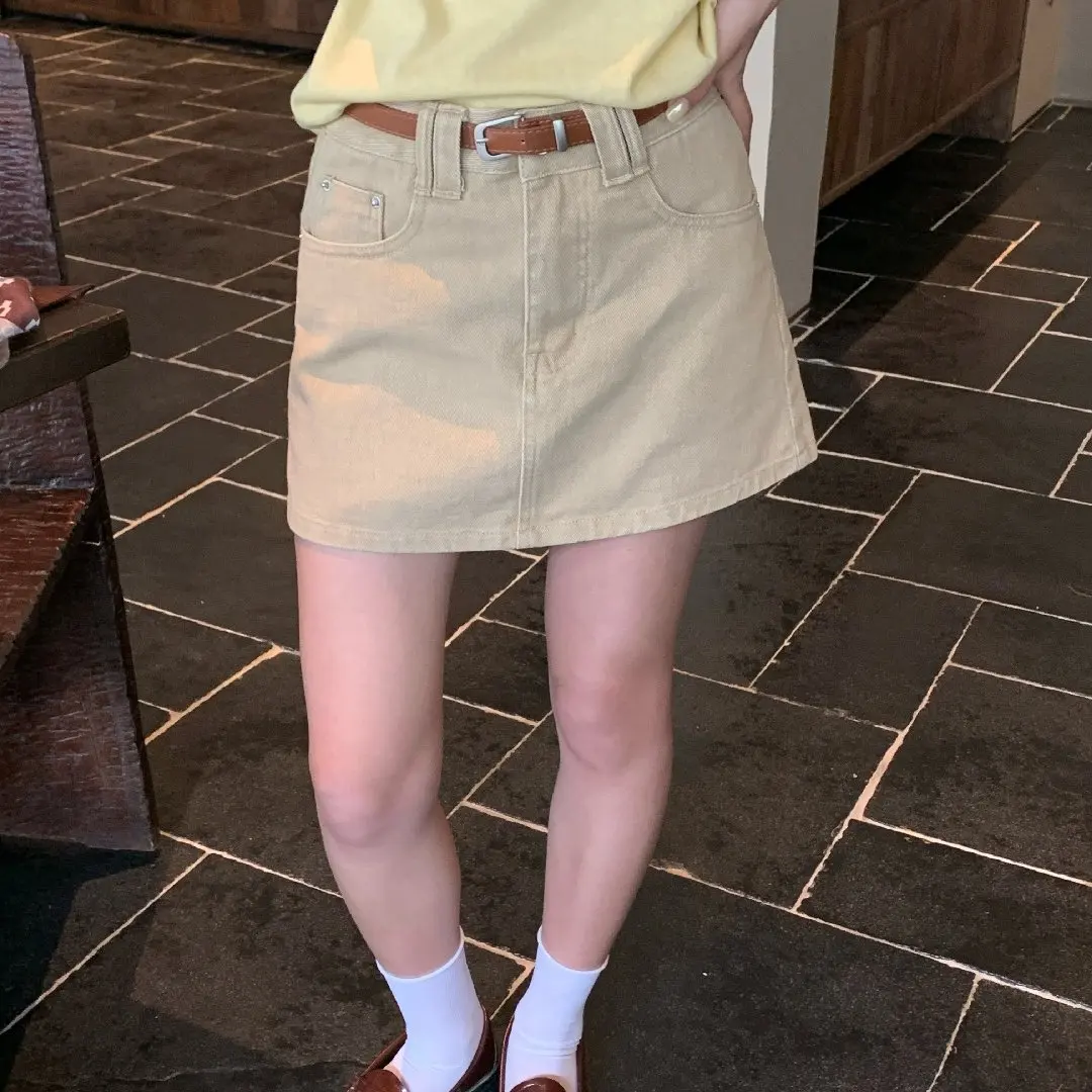 2026 High Waist Slimming Denim Skirt for Women in Spring Short A-line Skirt Hip Hugging Skirt
2026 High Waist Slimming Denim Skirt for Women in Spring Short A-line Skirt Hip Hugging Skirt