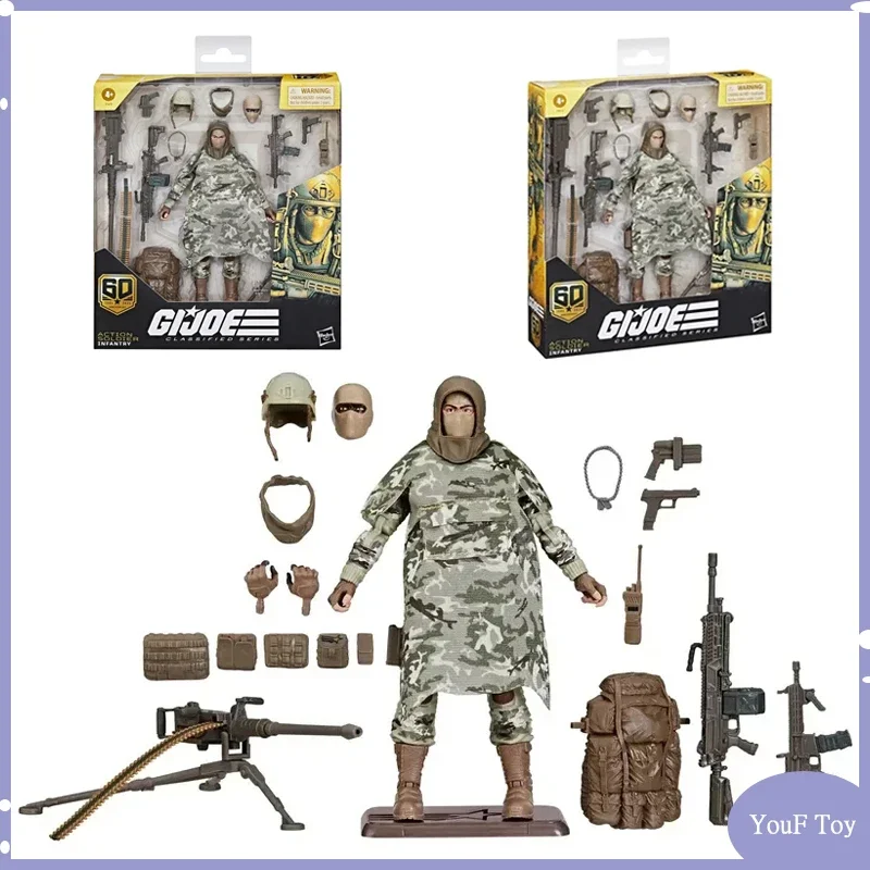 In Stock G.i. Joe Classified Series Action Soldier Infantry Action Figure 60th Anniversary Anime Model Doll Birthday Gifts Toy
In Stock G.i. Joe Classified Series Action Soldier Infantry Action Figure 60th Anniversary Anime Model Doll Birthday Gifts Toy