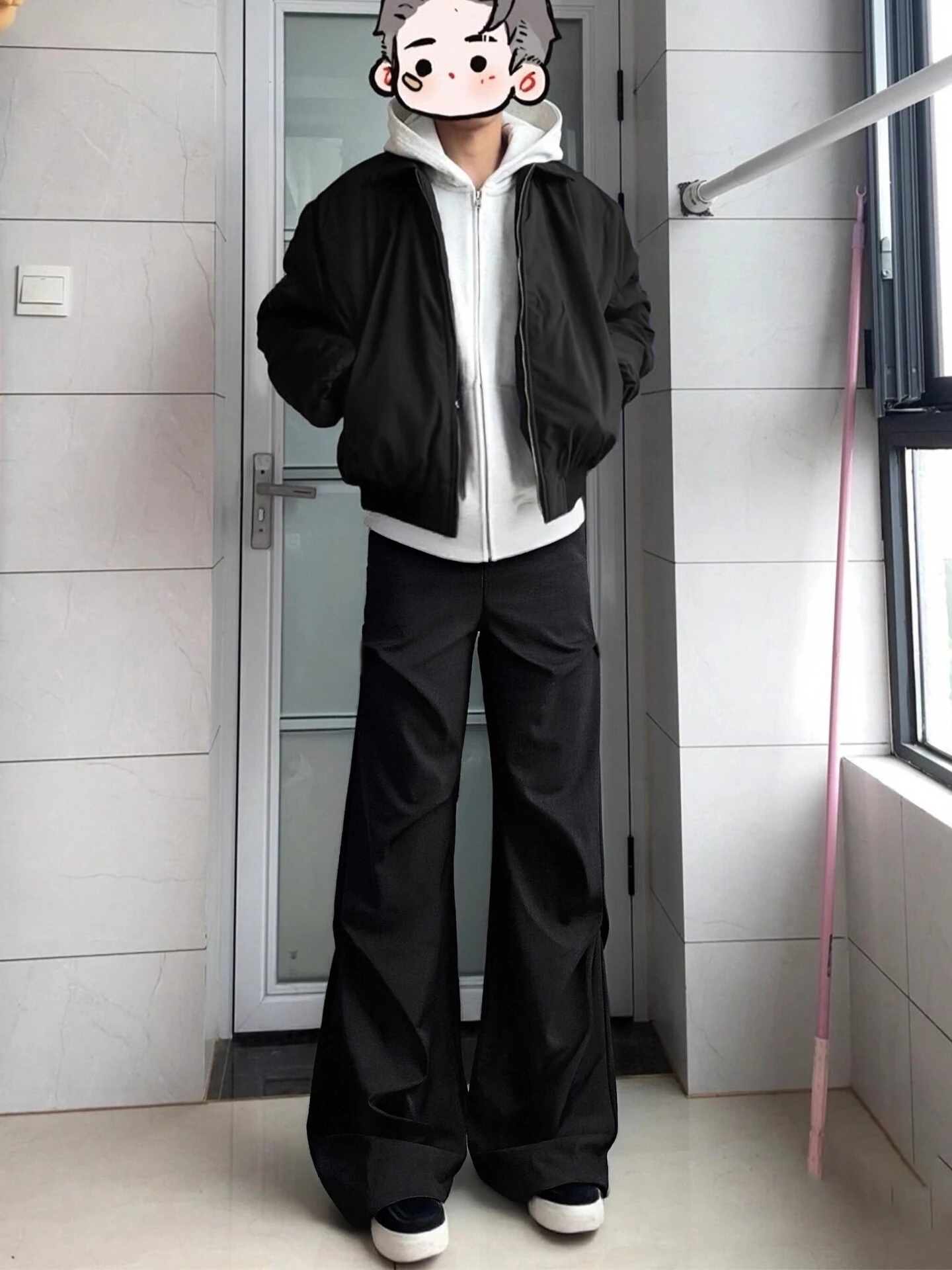 Мужские брюки Bla с широкими штанинами и плиссировкой, прямой крой Cleanfit American Sle, повседневная одежда для молодежи и пар, для поездок на работу
Мужские брюки Bla с широкими штанинами и плиссировкой, прямой крой Cleanfit American Sle, повседневная одежда для молодежи и пар, для поездок на работу