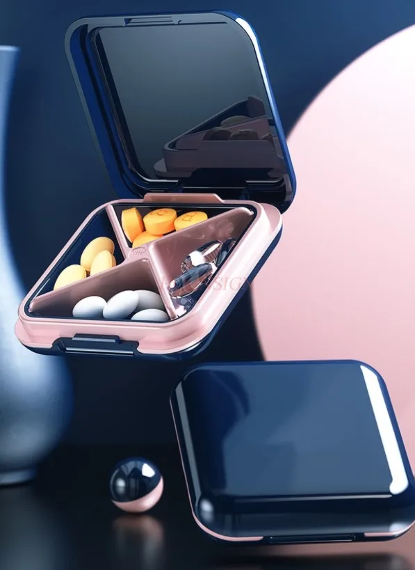 Small Medicine Box Portable Mini Large Capacity Portable Tablet Medicine Box Packaging Storage Box
Small Medicine Box Portable Mini Large Capacity Portable Tablet Medicine Box Packaging Storage Box