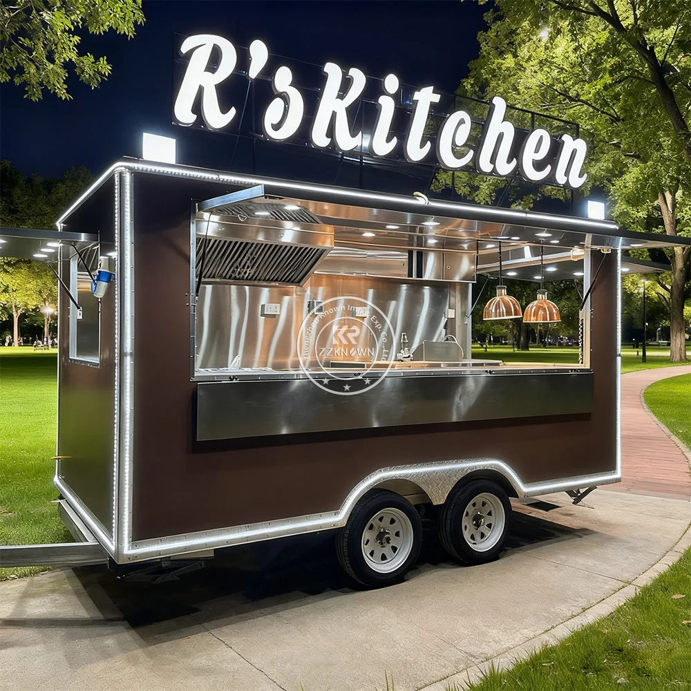 Мобильный кухонный грузовик с едой, сертификация CE, Европа и США, уличная кухонная тележка для хот-догов, прицеп для еды на продажу
Мобильный кухонный грузовик с едой, сертификация CE, Европа и США, уличная кухонная тележка для хот-догов, прицеп для еды на продажу