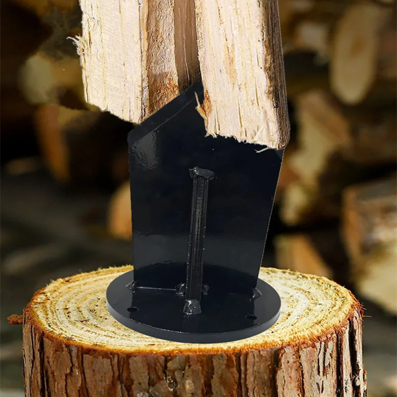 Carbon Steel Vertical Firewood Splitter, Safe Wood Splitter Tool for Fireplace Outdoor Camping
Carbon Steel Vertical Firewood Splitter, Safe Wood Splitter Tool for Fireplace Outdoor Camping