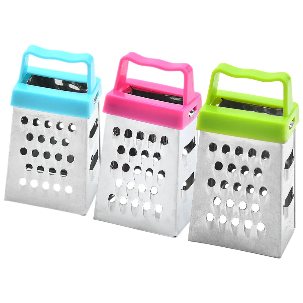 3 Pcs Multifunction Vegetable Mini Grater Food Plate Stainless Steel Chopper Kitchen Supply
3 Pcs Multifunction Vegetable Mini Grater Food Plate Stainless Steel Chopper Kitchen Supply