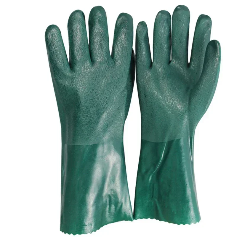 35cm Matte Labor Gloves Thick Wear-resistant Anti-slip PVC Waterproof Oil-proof Work Protection Glove For Industrial Chemical
35cm Matte Labor Gloves Thick Wear-resistant Anti-slip PVC Waterproof Oil-proof Work Protection Glove For Industrial Chemical