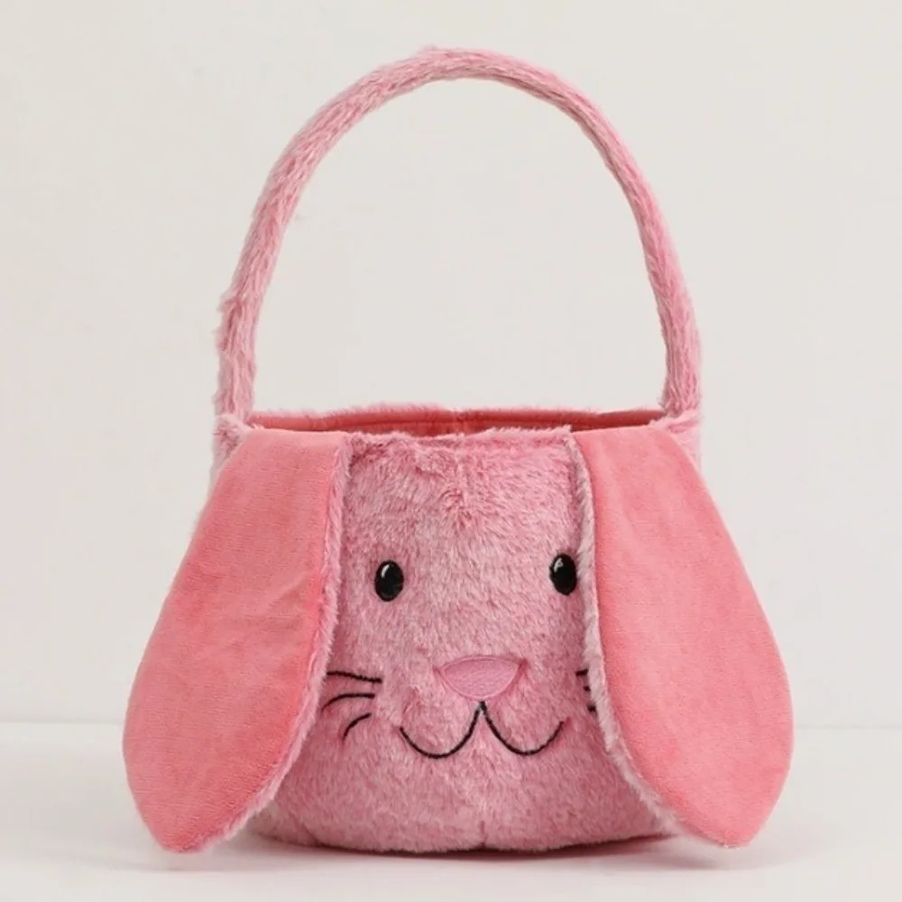 Candy Gift Bag Bunny Easter Basket Soft Fluffy Long Ear Plush Basket Portable Large Capacity Easter Bucket Household Storage
Candy Gift Bag Bunny Easter Basket Soft Fluffy Long Ear Plush Basket Portable Large Capacity Easter Bucket Household Storage