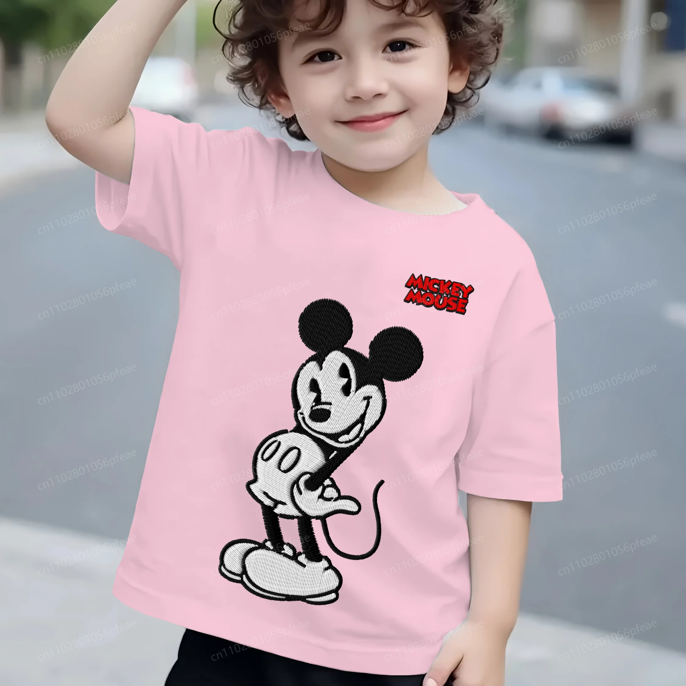 Embroidery Mickey 3D Printing Disney T-shirts for Boys Mickey Children Summer Clothes Pure Cotton Boy Clothing T-shirt 2025 Kids
Embroidery Mickey 3D Printing Disney T-shirts for Boys Mickey Children Summer Clothes Pure Cotton Boy Clothing T-shirt 2025 Kids