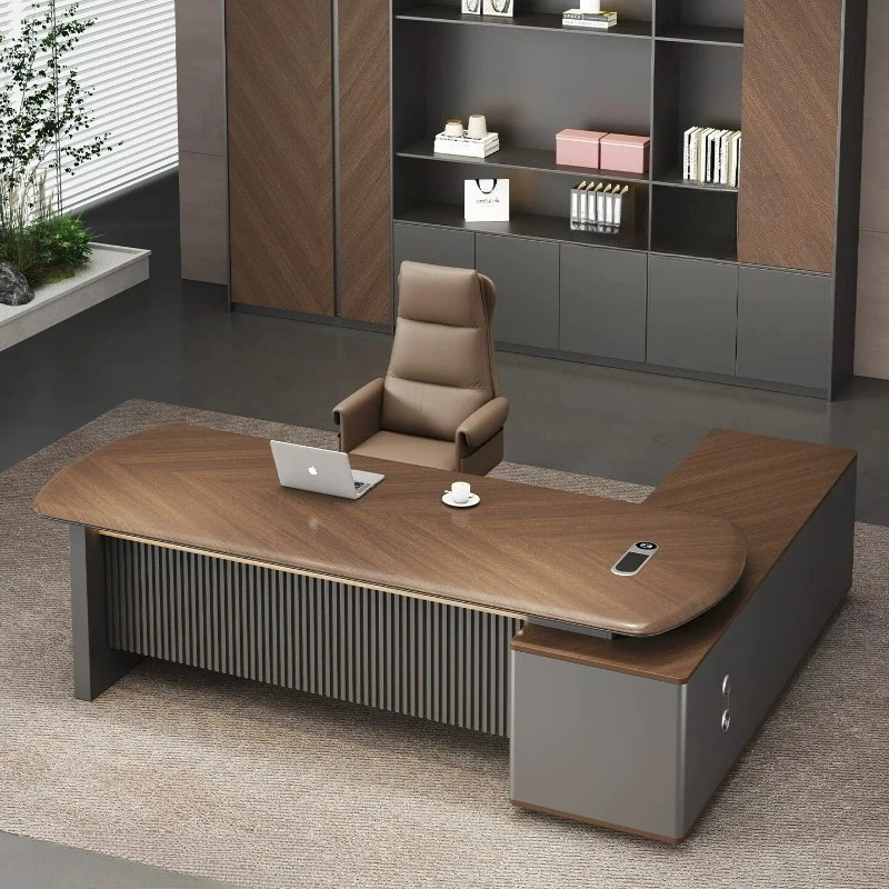 180cm 340cm Modern luxury boss desk computer office desks and workstations table motion room L shaped tables pliante furniture
180cm 340cm Modern luxury boss desk computer office desks and workstations table motion room L shaped tables pliante furniture