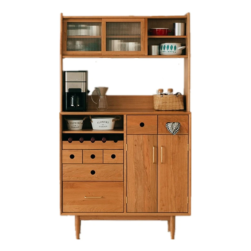 Simple modern dining side wine cabinet multi-functional kitchen storage sideboard
Simple modern dining side wine cabinet multi-functional kitchen storage sideboard