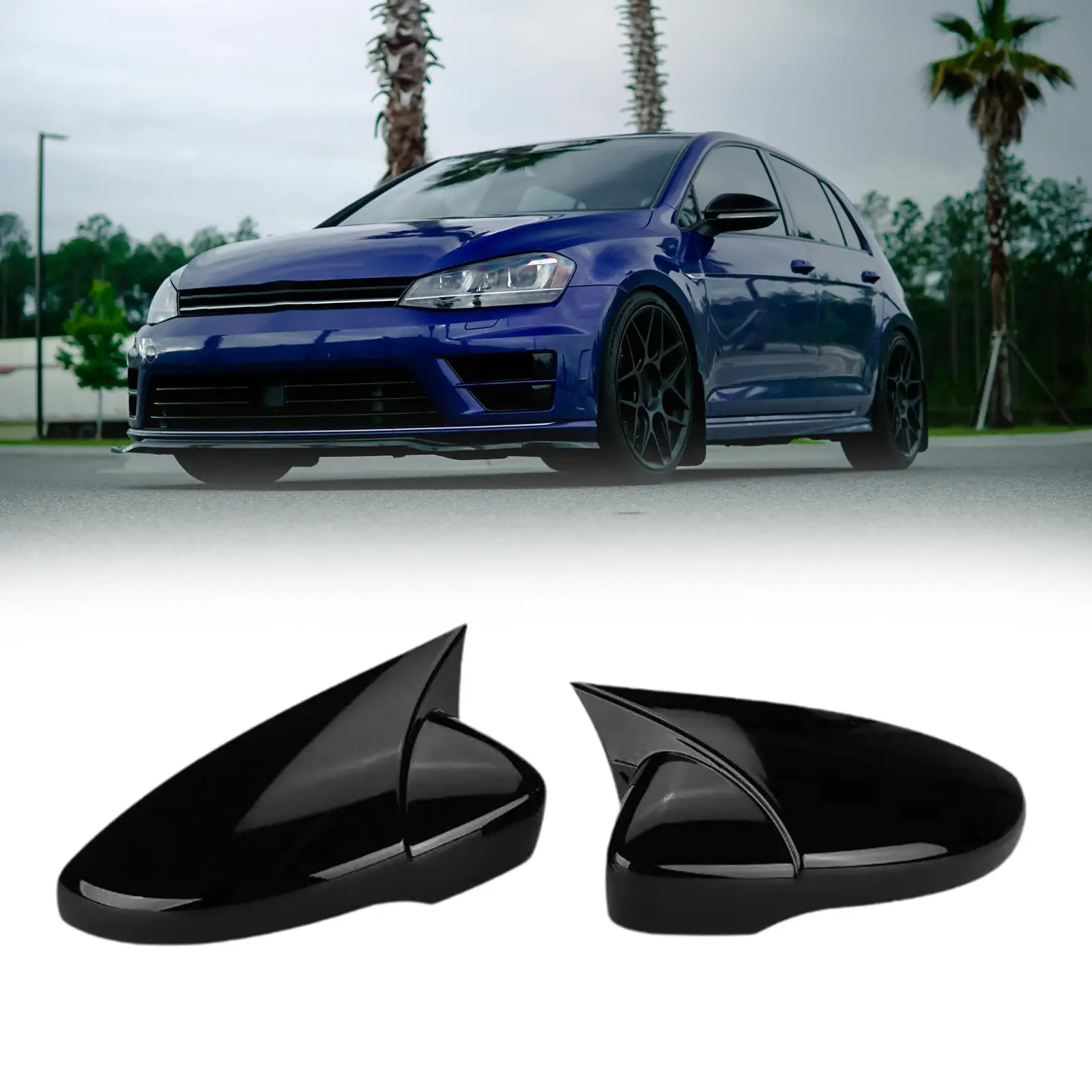 2 Pieces Left Right Door Mirror Caps Cover, Mirror Cover Caps for 2009-2017 Car Exterior Body Parts
2 Pieces Left Right Door Mirror Caps Cover, Mirror Cover Caps for 2009-2017 Car Exterior Body Parts