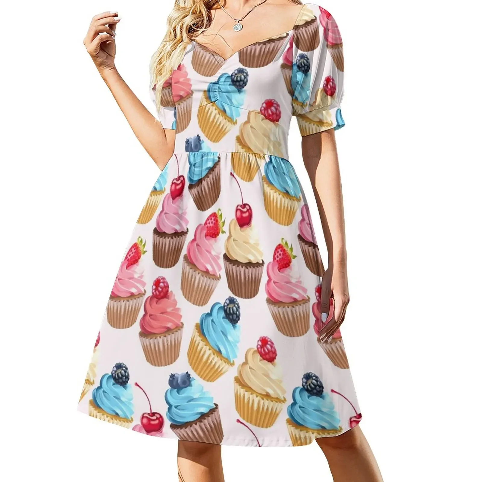 Delicious Retro Cupcakes Short-Sleeved Dress prom dress 2025 Clothing Evening gown
Delicious Retro Cupcakes Short-Sleeved Dress prom dress 2025 Clothing Evening gown