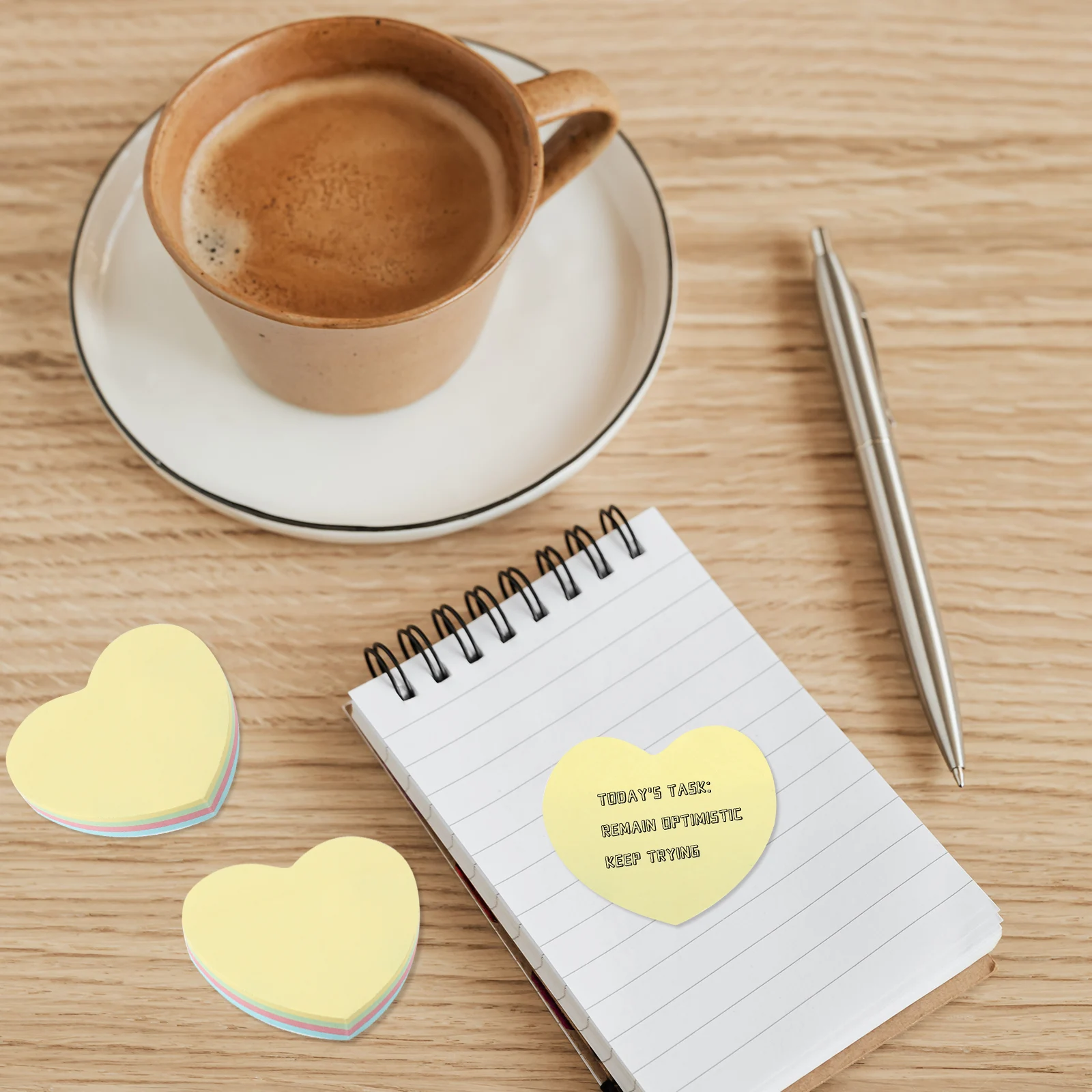 3pcs Heart Shaped Pads Removable Adhesive Reusable Memo Notepads Paper Notes Bookmarks Home Office School Study
3pcs Heart Shaped Pads Removable Adhesive Reusable Memo Notepads Paper Notes Bookmarks Home Office School Study