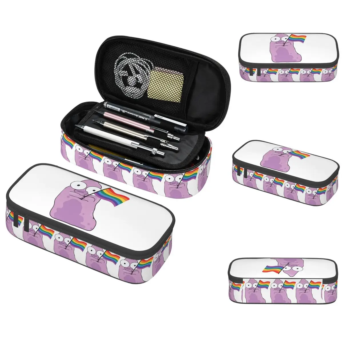 Cartoon Solar Opposites Holding Pride Flag Pencil Case for Students Gifts Pen Box Pencil Bag Stationery Supplies Pen Holder Bag
Cartoon Solar Opposites Holding Pride Flag Pencil Case for Students Gifts Pen Box Pencil Bag Stationery Supplies Pen Holder Bag