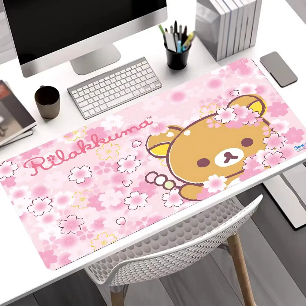 Розовый коврик для мыши с цветком rilakkuma, большой нескользящий художественный коврик для мыши со швами, коврик для ноутбука, планшета, мини-ПК, настольный аксессуар, эстетическая мышь
Розовый коврик для мыши с цветком rilakkuma, большой нескользящий художественный коврик для мыши со швами, коврик для ноутбука, планшета, мини-ПК, настольный аксессуар, эстетическая мышь