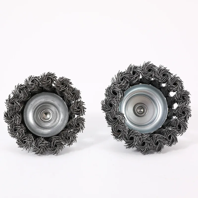 Щетка проволочная витая, круглая и плоская, для удаления ржавчины, очистки, полировки и шлифовки металла
Щетка проволочная витая, круглая и плоская, для удаления ржавчины, очистки, полировки и шлифовки металла