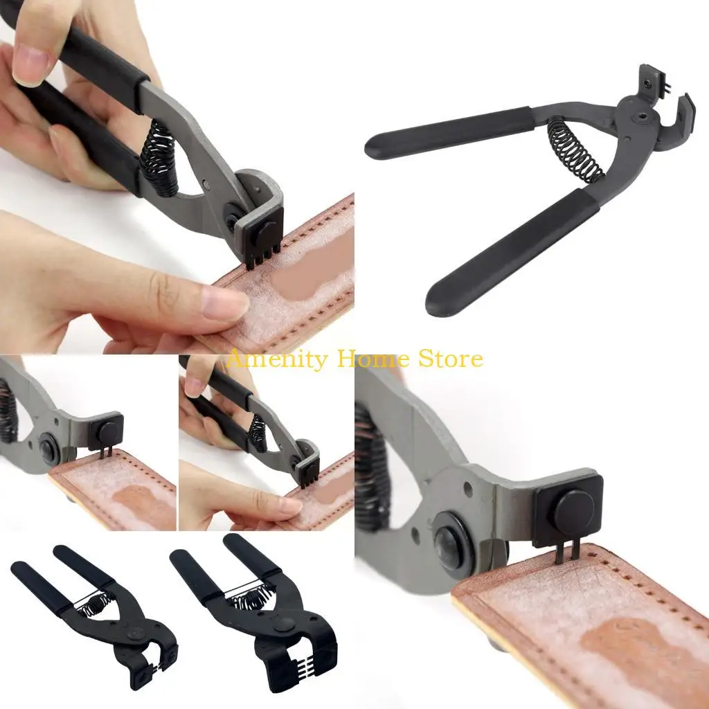 F26C Leather Hole Puncher Pliers Carbon Steel Punching Tool For Belt Bag Shoe Making
F26C Leather Hole Puncher Pliers Carbon Steel Punching Tool For Belt Bag Shoe Making