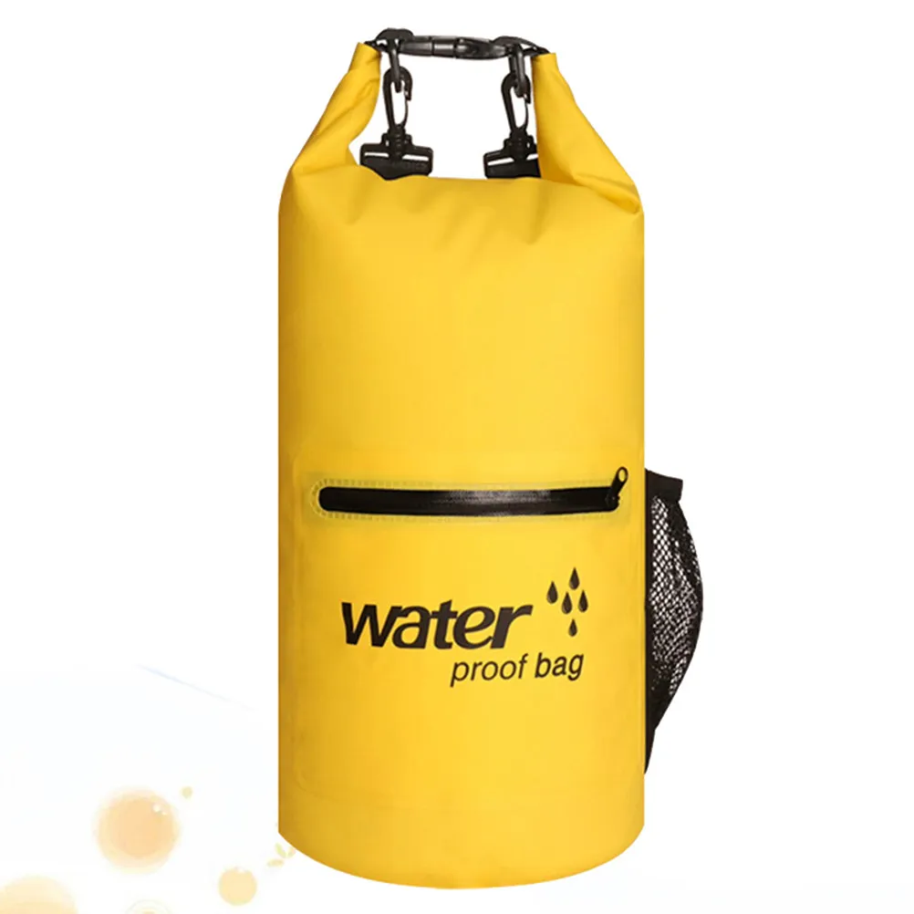 10L Ultra Lightweight Foldable PVC Swim Buoy Bag Super Visible Yellow Floating Storage Bag for Rafting Sailing Canoeing Beach
10L Ultra Lightweight Foldable PVC Swim Buoy Bag Super Visible Yellow Floating Storage Bag for Rafting Sailing Canoeing Beach