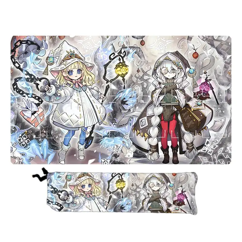Yu-Gi-OH! Elzette of the White Forest Lucia of the White Forest Card pad Single Person Rubber Pad YGO Playmat 600*350*2mm
Yu-Gi-OH! Elzette of the White Forest Lucia of the White Forest Card pad Single Person Rubber Pad YGO Playmat 600*350*2mm