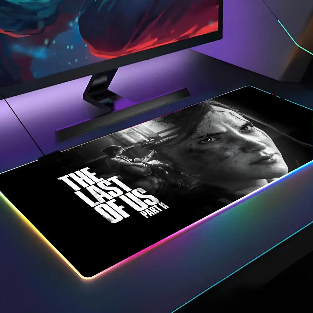 Коврик для мыши The Last Of Us Part 2, коврик для мыши с RGB-подсветкой, коврик для мыши для ноутбука, геймера, компьютерного стола, игровые аксессуары
Коврик для мыши The Last Of Us Part 2, коврик для мыши с RGB-подсветкой, коврик для мыши для ноутбука, геймера, компьютерного стола, игровые аксессуары