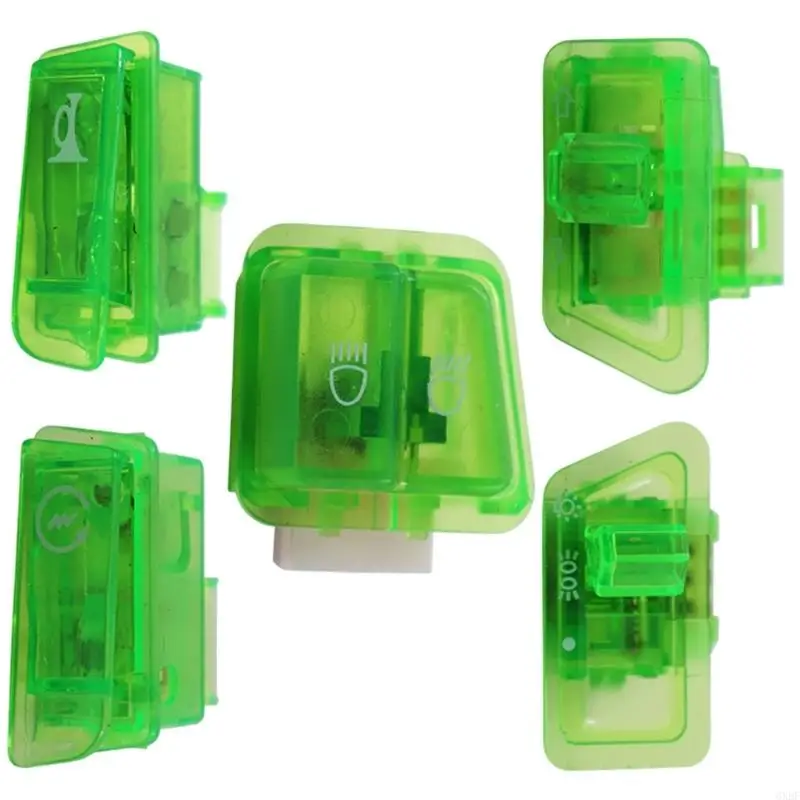 6XDF 5 Pieces Motorcycle Switch Button with Headlight Turn and Horn Functions Suitable for Modified Mopeds Scooter
6XDF 5 Pieces Motorcycle Switch Button with Headlight Turn and Horn Functions Suitable for Modified Mopeds Scooter