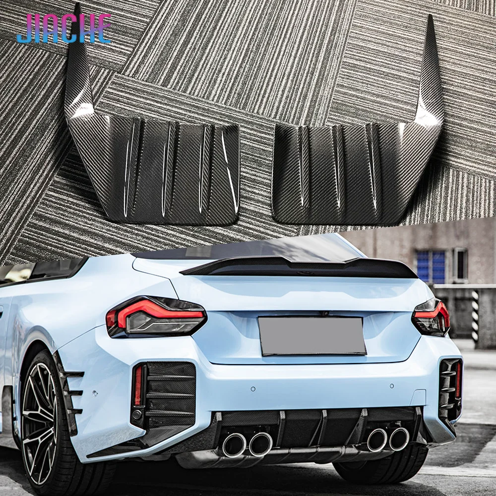 JIACHE For BMW 2 Series M2 G87 2 Door 2023+ Dry Carbon Fiber Rear Bumper Air Vent Trim Splitters Rear Vent Fender Decoration
JIACHE For BMW 2 Series M2 G87 2 Door 2023+ Dry Carbon Fiber Rear Bumper Air Vent Trim Splitters Rear Vent Fender Decoration