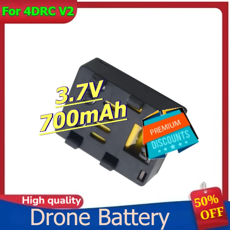 For 4DRC V2 Mini Four Helicopter Accessories Parts Rechargeable Battery Lipo Drone Battery Replacement 3.7V 700mAh
For 4DRC V2 Mini Four Helicopter Accessories Parts Rechargeable Battery Lipo Drone Battery Replacement 3.7V 700mAh