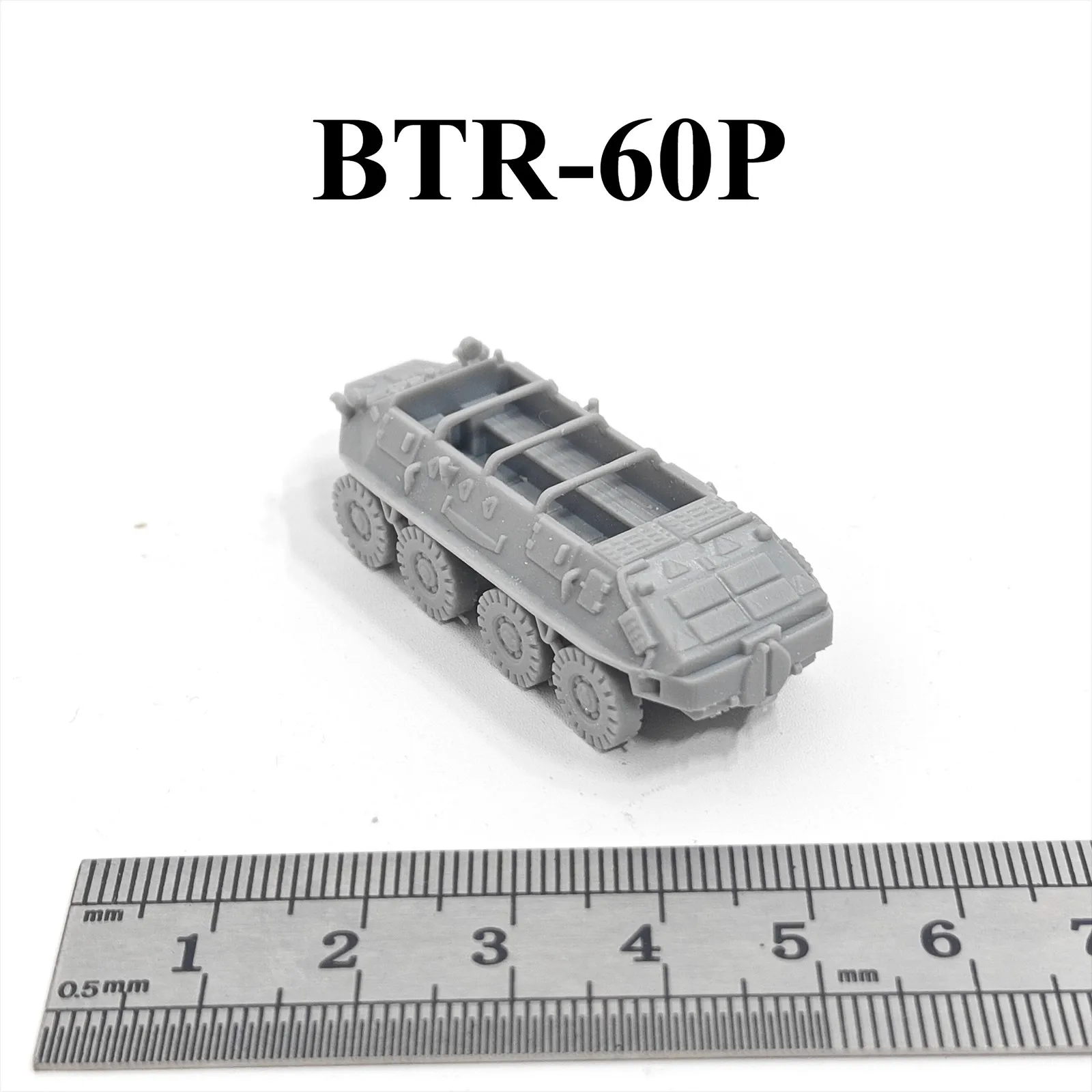 Soviet BTR-60P APC,3D Printed,1/144 Scale Mini Tank Model,Resin,Paintable
Soviet BTR-60P APC,3D Printed,1/144 Scale Mini Tank Model,Resin,Paintable