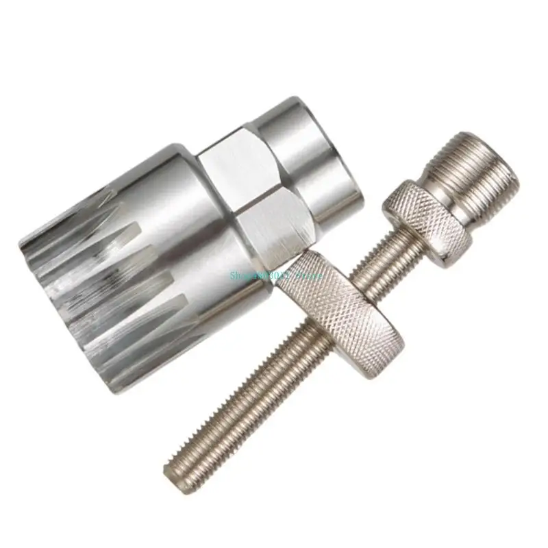 T3LD Bicycles Cassette Removal Tool Freewheel Remover for Bicycles, Bicycles Cassette Tool Bike Flywheel Disassembly Tools
T3LD Bicycles Cassette Removal Tool Freewheel Remover for Bicycles, Bicycles Cassette Tool Bike Flywheel Disassembly Tools
