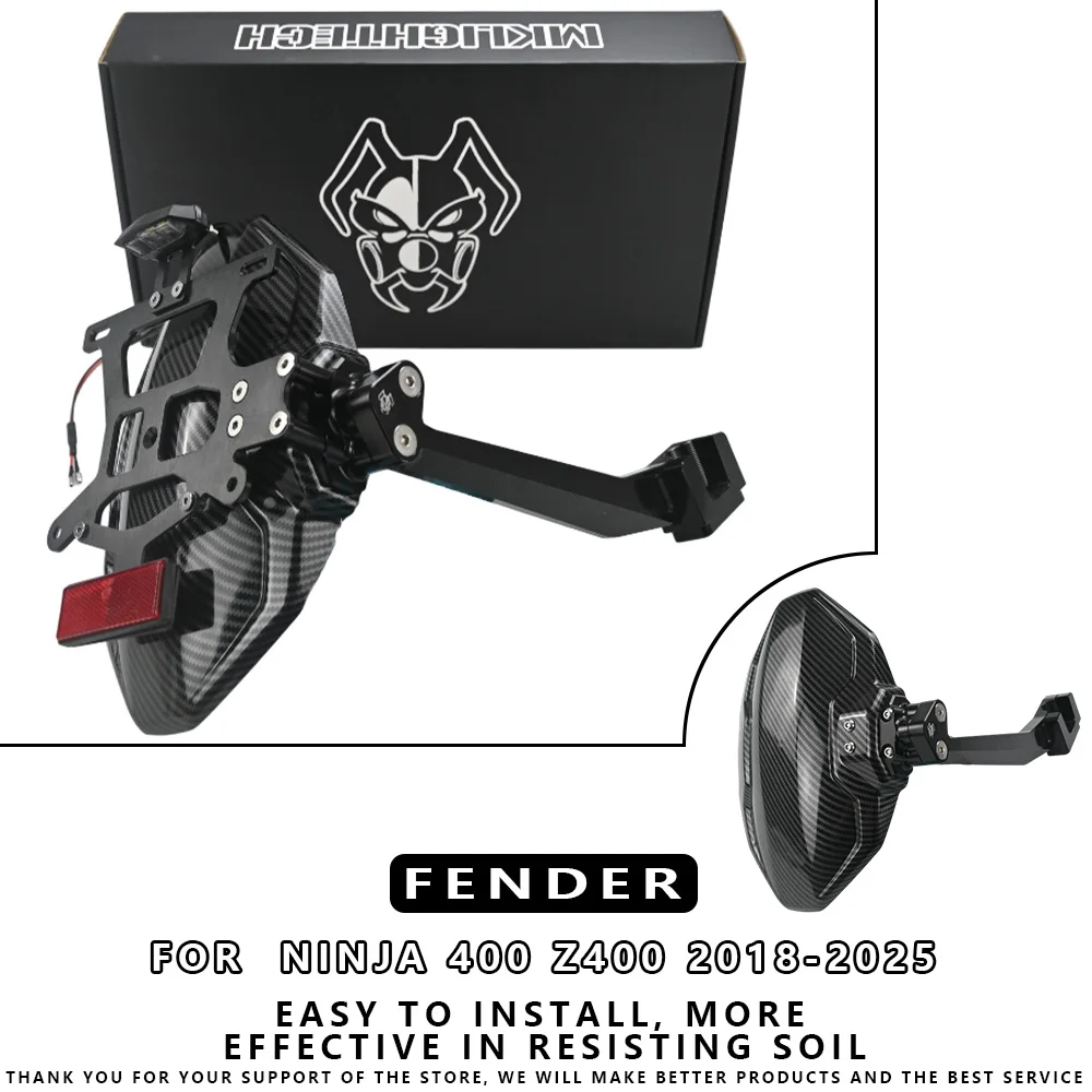 MTKRACING REAR FENDER For KAWASAKI NINJA 400 /Z400 2018-2025 Motorcycle Mudguards Front Rear Fender Splash Guard Accessories
MTKRACING REAR FENDER For KAWASAKI NINJA 400 /Z400 2018-2025 Motorcycle Mudguards Front Rear Fender Splash Guard Accessories