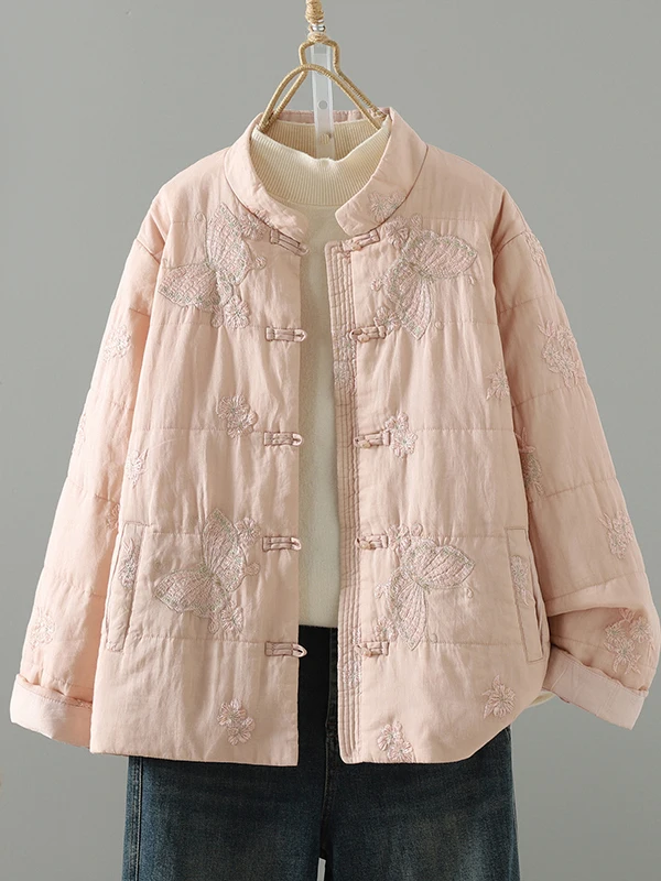 Новый китайский джет в стиле ретро для женщин с вышивкой на пуговицах из хлопка с добавлением конопли, Thiened, осень-зима...
Новый китайский джет в стиле ретро для женщин с вышивкой на пуговицах из хлопка с добавлением конопли, Thiened, осень-зима...