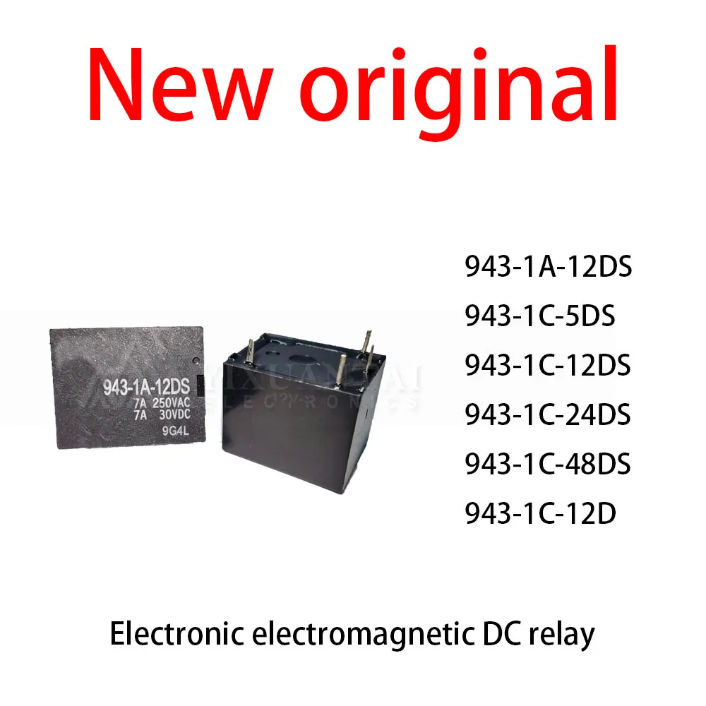 10 Pcs/Lot New original 943-1A-12DS 943-1C-5DS 943-1C-12DS 943-1C-24DS 943-1C-48DS 943-1C-12D Electronic electromagnetic DC rela
10 Pcs/Lot New original 943-1A-12DS 943-1C-5DS 943-1C-12DS 943-1C-24DS 943-1C-48DS 943-1C-12D Electronic electromagnetic DC rela