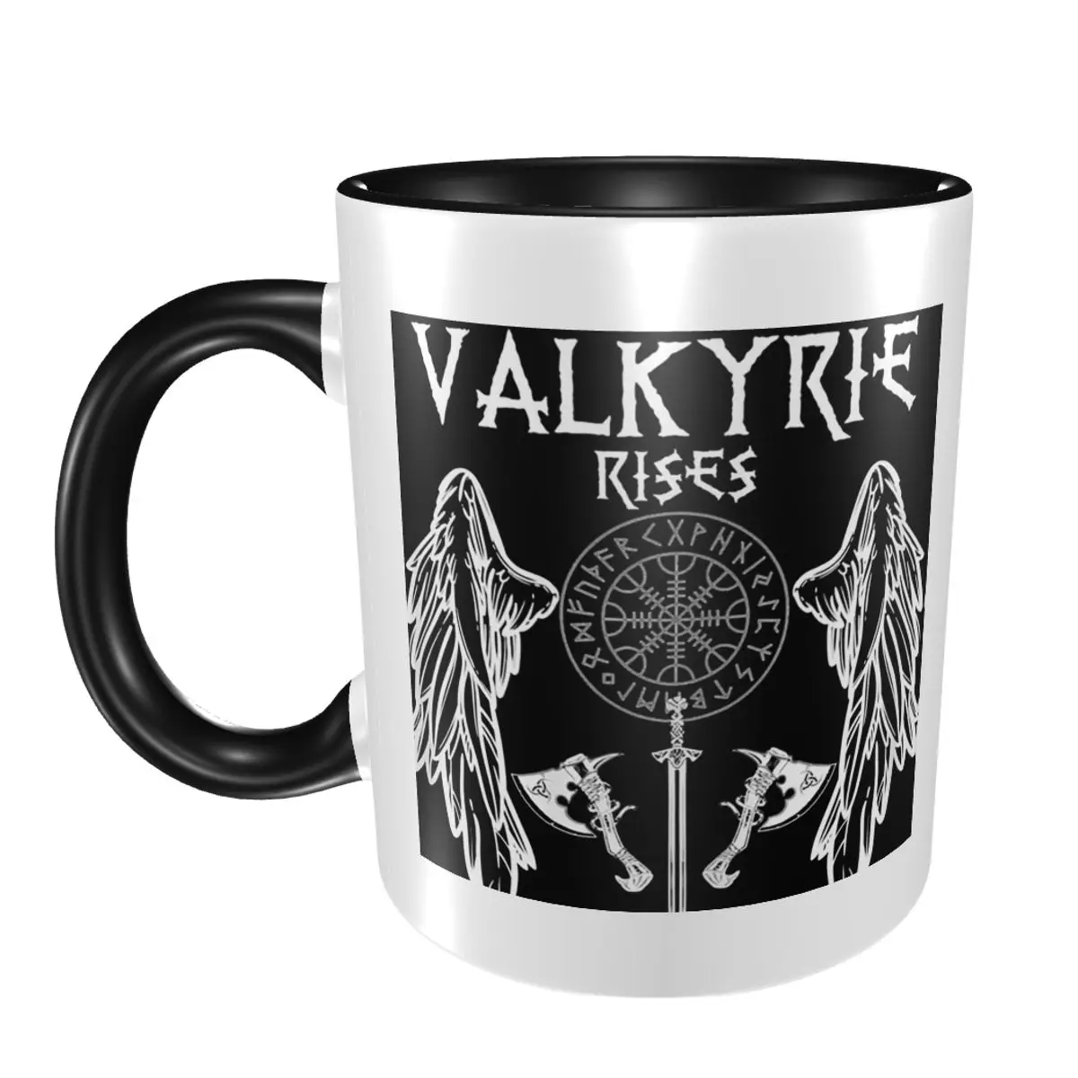Женская подарочная кружка Valkyrie Viking Valhalla Odin, керамические кофейные чашки, чайные кружки, чашка для молока, посуда для напитков, подарки для друзей
Женская подарочная кружка Valkyrie Viking Valhalla Odin, керамические кофейные чашки, чайные кружки, чашка для молока, посуда для напитков, подарки для друзей