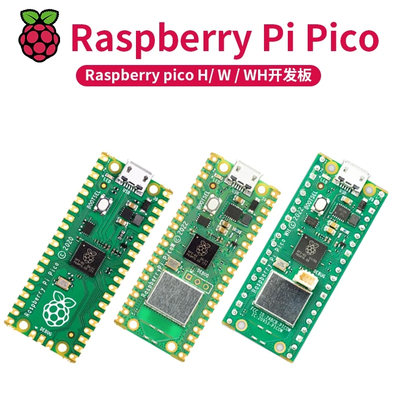 Raspberry Pi Pico/ Pico H / Pico W /Pico WH Development Board Single Chip C++/Python Programming Introductory Controller
Raspberry Pi Pico/ Pico H / Pico W /Pico WH Development Board Single Chip C++/Python Programming Introductory Controller