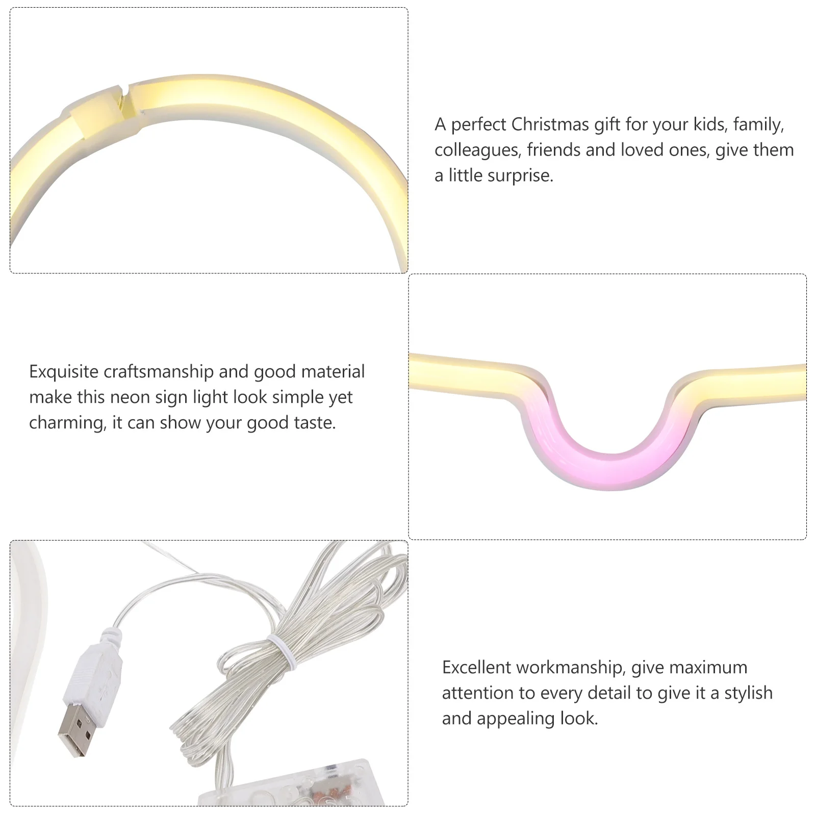 Neon Sign Light For Christmas Party, Led Wall Lights Bedroom Decor, Colorful Neon Signs For Wall Decor, Holiday Lighting
Neon Sign Light For Christmas Party, Led Wall Lights Bedroom Decor, Colorful Neon Signs For Wall Decor, Holiday Lighting