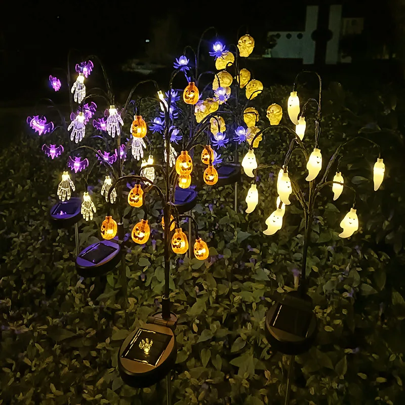 12 Head Outdoor Solar Pumpkin Ghost Light Ground Lamps Colorful Waterproof For Halloween Decoration Home Party Garden Lawn Decor
12 Head Outdoor Solar Pumpkin Ghost Light Ground Lamps Colorful Waterproof For Halloween Decoration Home Party Garden Lawn Decor