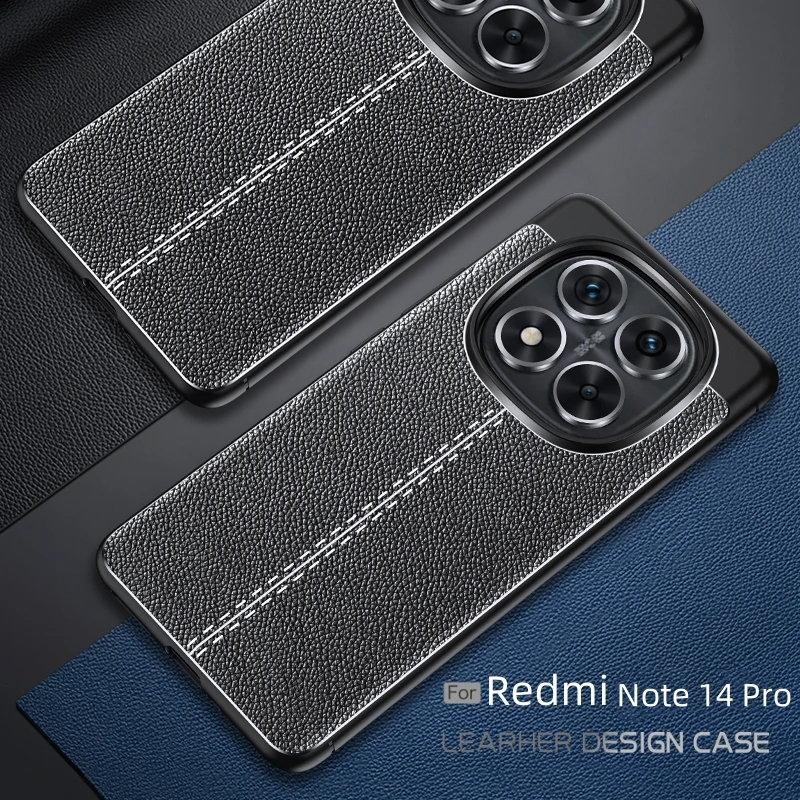 For Xiaomi Redmi Note 14 Pro 5G Case Redmi Note 14 Pro Cover Capas Shockproof Bumper TPU Soft Leather Fundas Redmi Note 14 Pro
For Xiaomi Redmi Note 14 Pro 5G Case Redmi Note 14 Pro Cover Capas Shockproof Bumper TPU Soft Leather Fundas Redmi Note 14 Pro