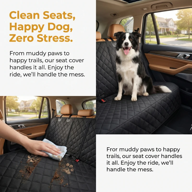 Waterproof Non Slip Universal Car Dog Back Seat Cover Pet Seat Protector Mat for Outing Dogs
Waterproof Non Slip Universal Car Dog Back Seat Cover Pet Seat Protector Mat for Outing Dogs