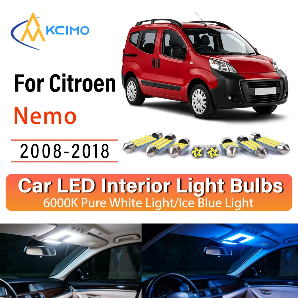 Easy Install LED Interior Light For Citroen Nemo 2008-2018, Blue Light, White Lights Kit Long Lasting High Quality
Easy Install LED Interior Light For Citroen Nemo 2008-2018, Blue Light, White Lights Kit Long Lasting High Quality