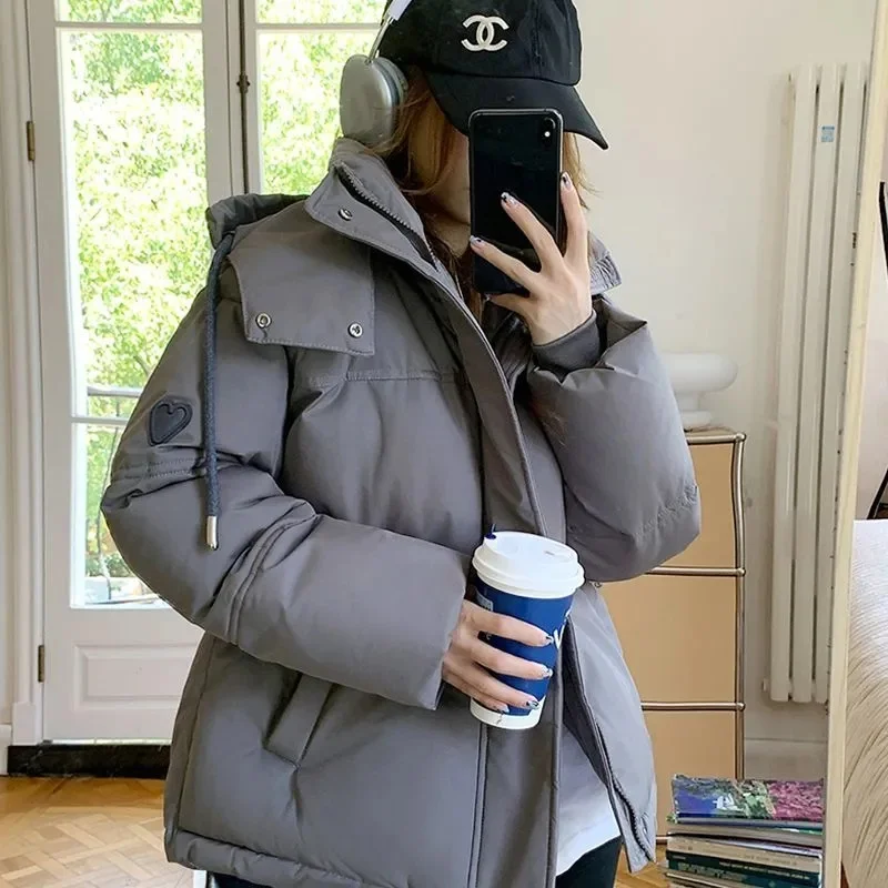 2025 Women Thickened Warm Coat Pocket Parkas Zipper Cardigan Hooded Cotton-padded Women Casual Thermal Jacket Autumn Winter
2025 Women Thickened Warm Coat Pocket Parkas Zipper Cardigan Hooded Cotton-padded Women Casual Thermal Jacket Autumn Winter