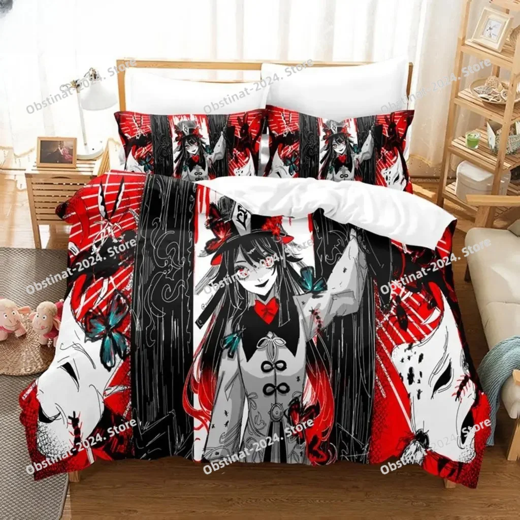 New 3D Anime Hu Tao Genshin Impact Duvet Cover Bedding Set Comforter Linen Pillowcases Home Decor Single Double Twin King Queen
New 3D Anime Hu Tao Genshin Impact Duvet Cover Bedding Set Comforter Linen Pillowcases Home Decor Single Double Twin King Queen