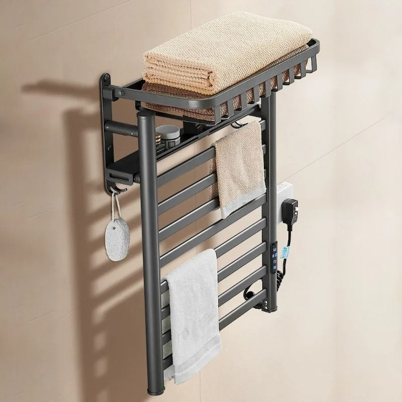 Electric Bath Towel Rack Wall Mounted Waterproof Bathroom Digital Heated Drying Towel Racks Household Bathroom Accessories
Electric Bath Towel Rack Wall Mounted Waterproof Bathroom Digital Heated Drying Towel Racks Household Bathroom Accessories