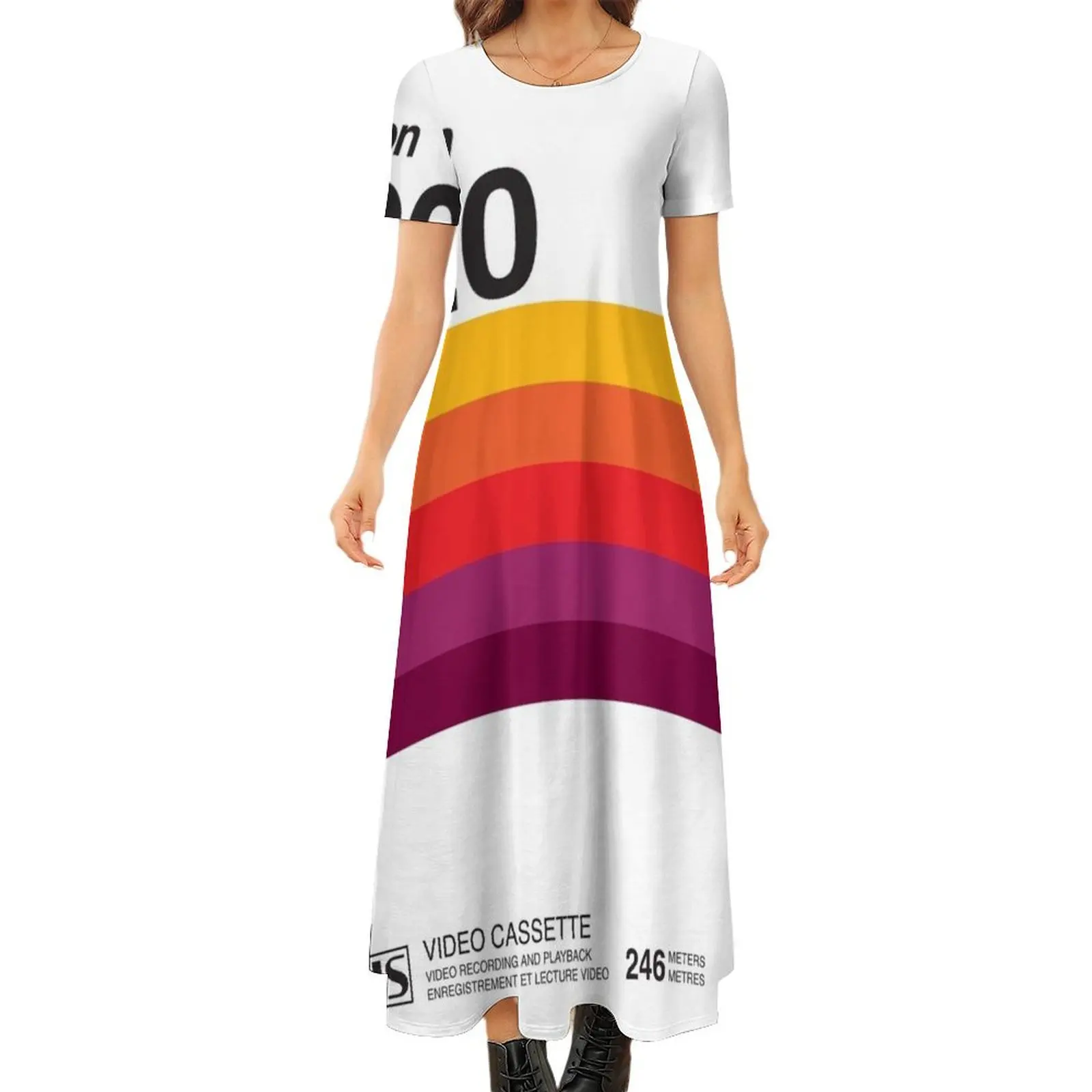 VHS#1 Round Neck Short Sleeve Dress women party dresses Long veiled dresses Long dress Beachwear
VHS#1 Round Neck Short Sleeve Dress women party dresses Long veiled dresses Long dress Beachwear