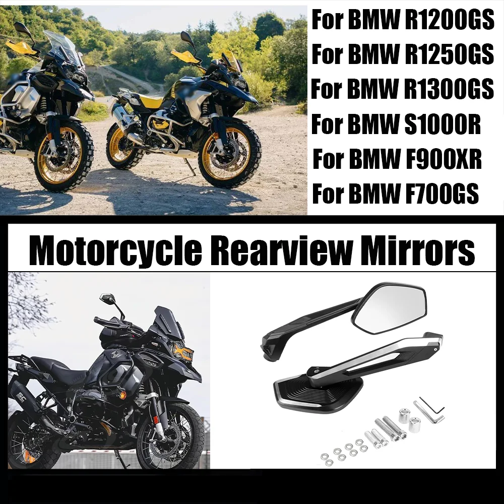 Rearview mirrorUniversial For BMW F750GS F850GS R1250GS R1200GS R1300GS LC Adventure S1000R Motorcycle Rearview Mirrors Sid
Rearview mirrorUniversial For BMW F750GS F850GS R1250GS R1200GS R1300GS LC Adventure S1000R Motorcycle Rearview Mirrors Sid