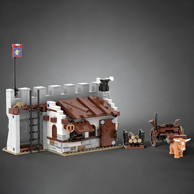 NEW 652PCS MOC Medieval Castle Bakery At Wall Model Creative Building Blocks Assembly Building Blocks Display Birthday Gift Set
NEW 652PCS MOC Medieval Castle Bakery At Wall Model Creative Building Blocks Assembly Building Blocks Display Birthday Gift Set