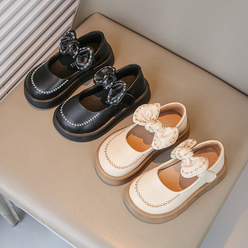2024 Autumn New Children Leather Shoes for Girls Fashion Korean Style Soft Anti-slippery Versatile Sweet Bowtie Princess Shoes
2024 Autumn New Children Leather Shoes for Girls Fashion Korean Style Soft Anti-slippery Versatile Sweet Bowtie Princess Shoes