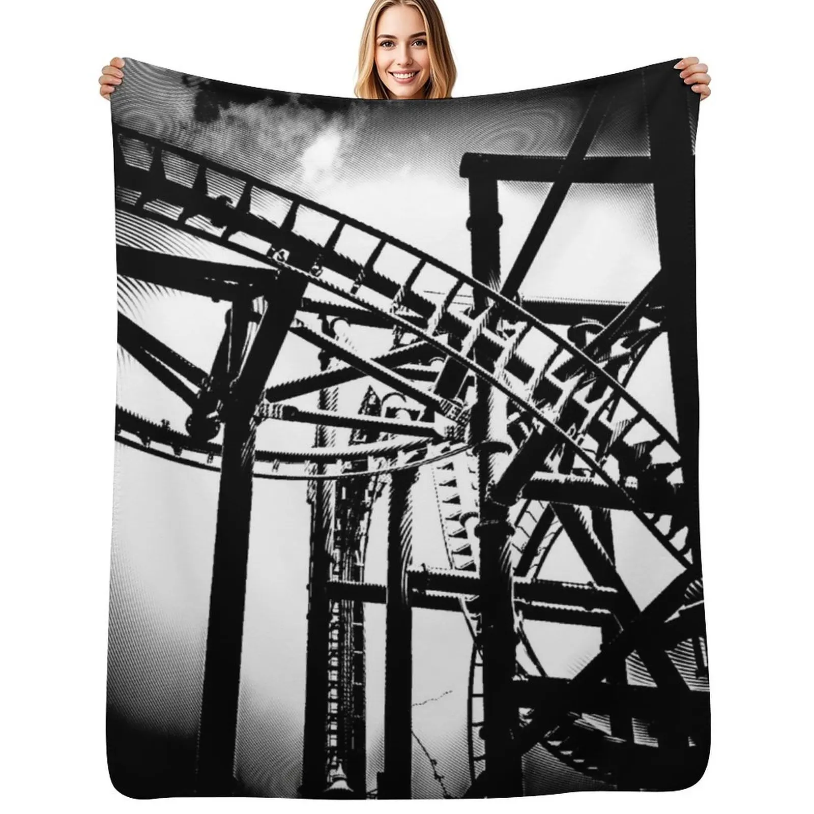 Roller-Coaster Pop Art - #1 Throw Blanket Cozy Sofa Blanket for TV Watching Napping
Roller-Coaster Pop Art - #1 Throw Blanket Cozy Sofa Blanket for TV Watching Napping
