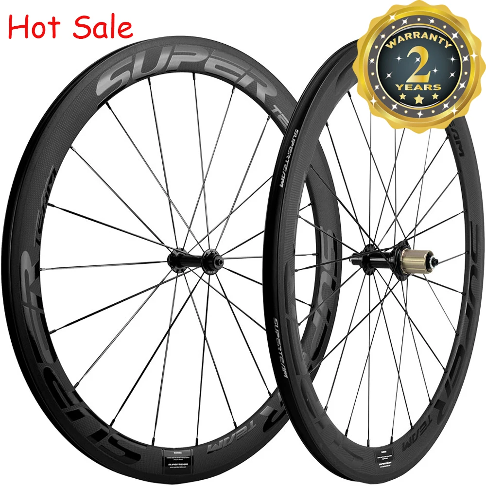 HOT Sale SUPERTEAM Carbon Wheelset 38/50/60/88mm Carbon Wheels Road Bike UCI Approved Wheels
HOT Sale SUPERTEAM Carbon Wheelset 38/50/60/88mm Carbon Wheels Road Bike UCI Approved Wheels